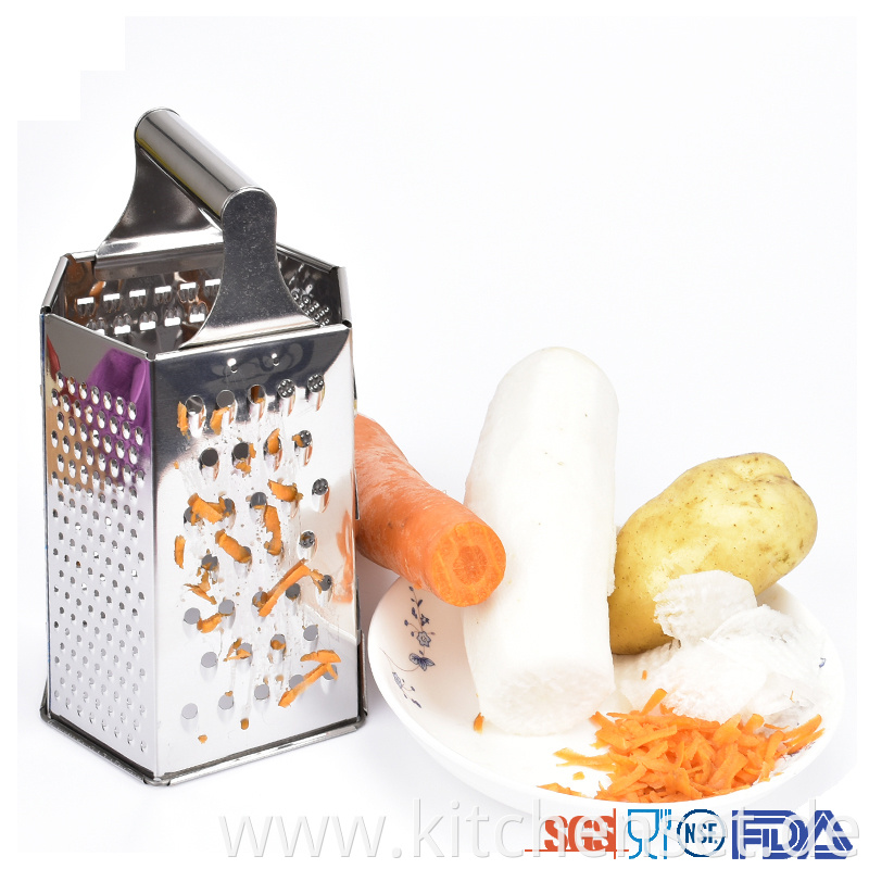 Metal Grips 6 In 1 Kitchen Grater